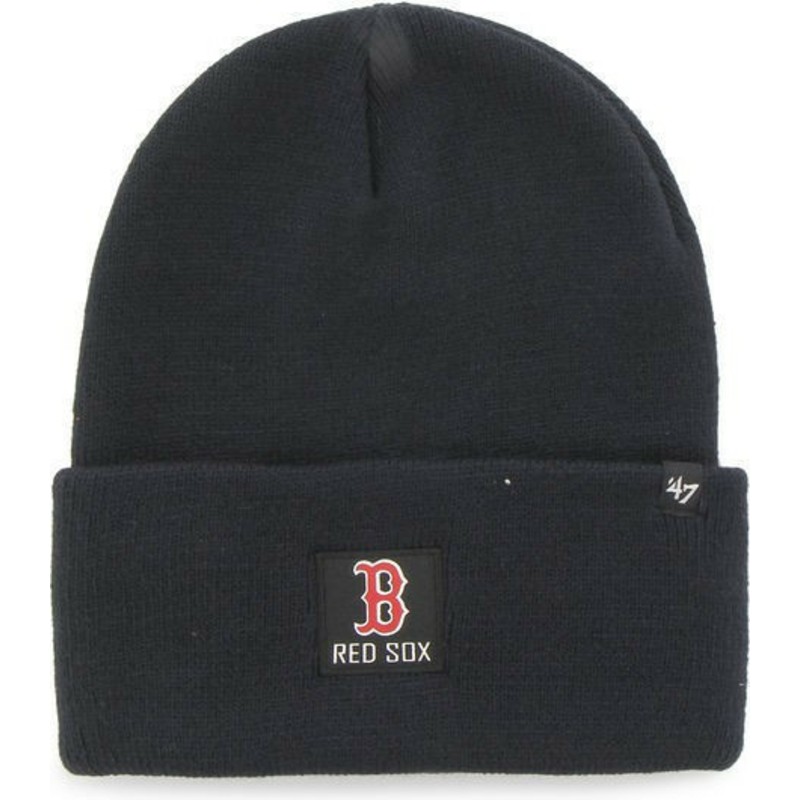 bonnet-bleu-marine-avec-logo-carree-boston-red-sox-mlb-portbury-47-brand