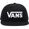 casquette-plate-noire-snapback-avec-logo-de-lettres-drop-v-vans