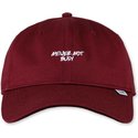 casquette-courbee-rouge-ajustable-texting-never-not-busy-djinns
