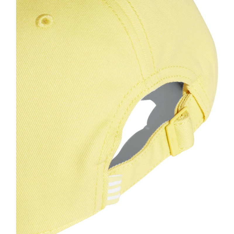 casquette-courbee-jaune-ajustable-trefoil-classic-adidas