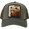 casquette-trucker-verte-ours-grizz-goorin-bros