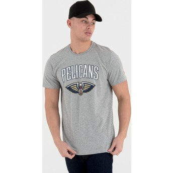 T-shirt à manche courte gris New Orleans Pelicans NBA New Era