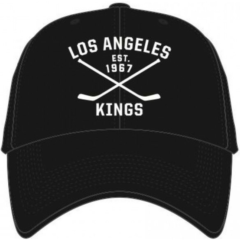 casquette-courbee-noire-los-angeles-kings-nhl-clean-up-axis-47-brand