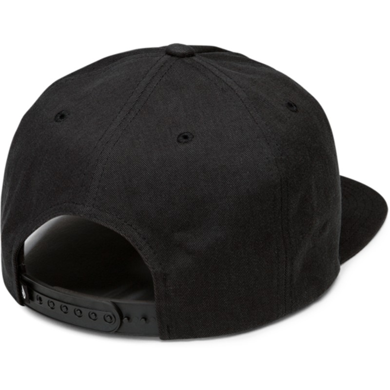 casquette-plate-noire-snapback-no-vacancy-stealth-volcom