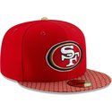 casquette-plate-rouge-ajustee-59fifty-sideline-san-francisco-49ers-nfl-new-era