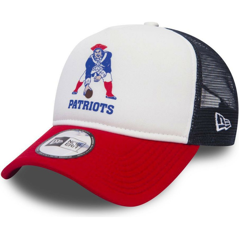 casquette-trucker-blanche-bleue-marine-et-rouge-9forty-throwback-new-england-patriots-nfl-new-era