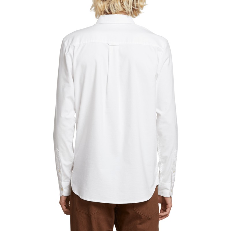 chemise-a-manche-longue-blanche-oxford-stretch-white-volcom