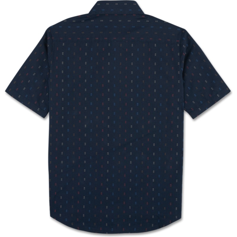 chemise-a-manche-courte-bleue-marine-pour-enfant-rollins-indigo-volcom