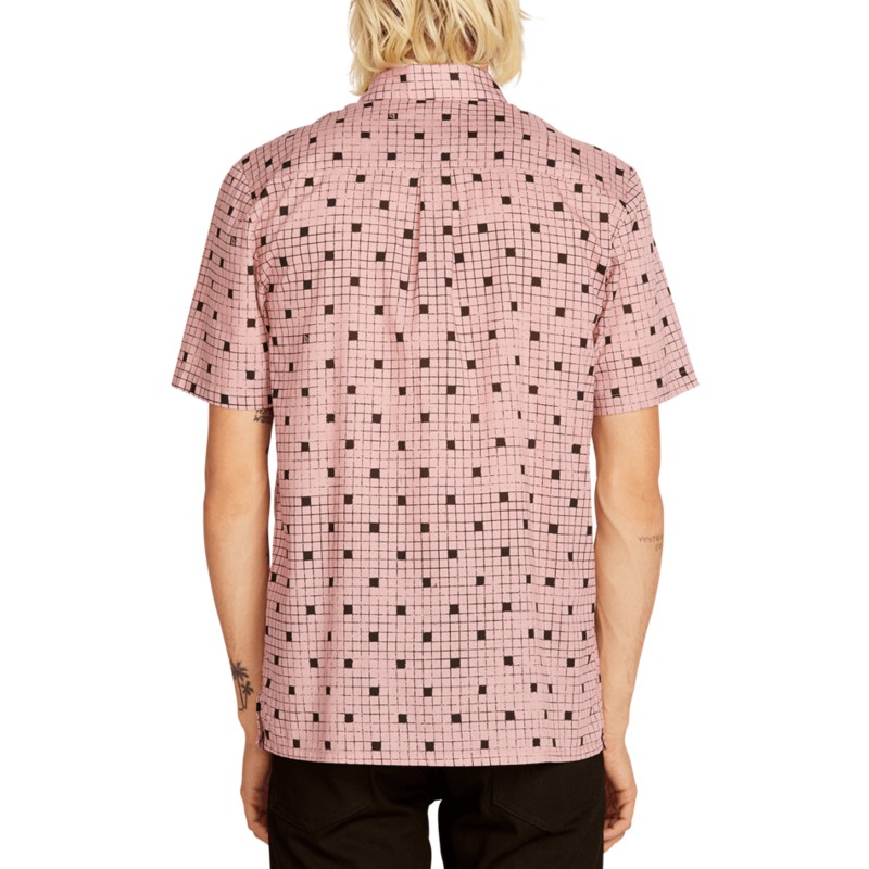 chemise-a-manche-courte-rose-crossed-up-light-mauve-volcom