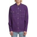 chemise-a-manche-longue-violette-fitzkrieg-dark-purple-volcom