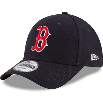 Casquette courbée bleue marine ajustable 9FORTY The League Boston Red Sox MLB New Era
