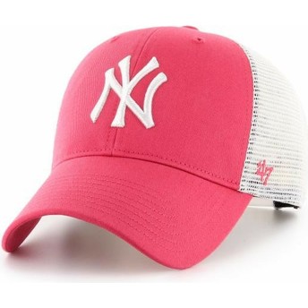 Casquette trucker rose MVP Flagship New York Yankees MLB 47 Brand