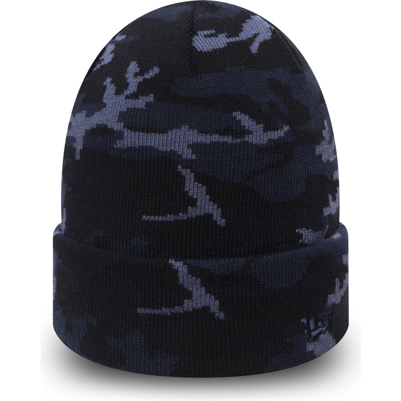 bonnet-camouflage-bleu-cuff-knit-new-era