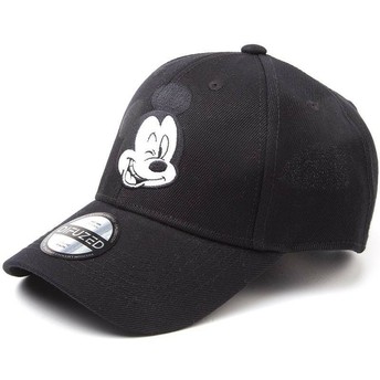 Casquette courbée noire snapback Mickey Mouse Disney Difuzed