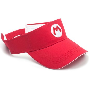 Visière courbée rouge ajustable Mario Badge Super Mario Bros. Difuzed