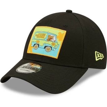 Casquette courbée noire ajustable 9FORTY The Mystery Machine Scooby-Doo New Era