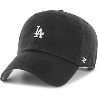 Casquette courbée noire ajustable Clean Up Base Runner Los Angeles Dodgers MLB 47 Brand