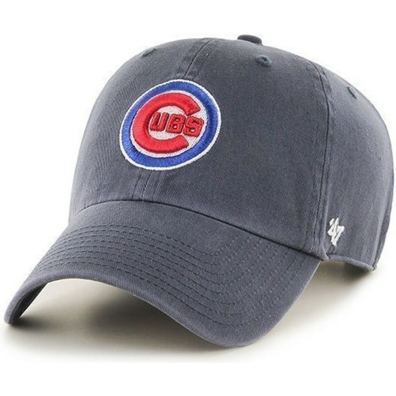 casquette-a-visiere-courbee-bleue-marine-avec-logo-frontal-mlb-chicago-cubs-47-brand