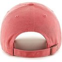 casquette-a-visiere-courbee-rouge-clair-unie-47-brand