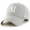 casquette-courbee-grise-new-york-yankees-mlb-47-brand